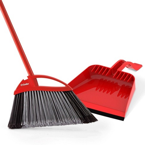 Commercial Broom and Dustpan, Ergonomic Commercial Broom