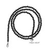 Unique Bargains Faux Pearl Handbag Strap Black 1 Pc - 2 of 4