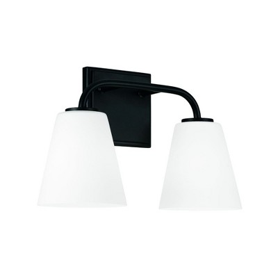 Capital Lighting Brody 2 - Light Vanity in  Matte Black