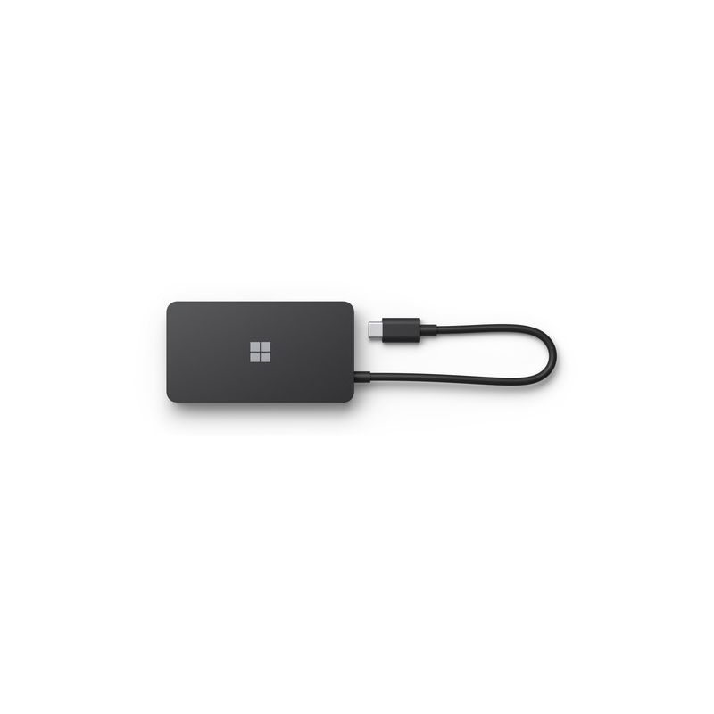 Microsoft Surface USB-C Travel Hub for Business - USB Type C Connector - 1 x USB-A Port & 1 x USB-C Port - 1 x HDMI & 1 x VGA - 1 x Network (RJ-45), 3 of 6