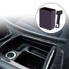 Unique Bargains Car Trash Can Portable Back Seat Trash Bin Purple 1 Pc 3.9" Length 2.4" Width 9.5" Height Plastic - 2 of 4