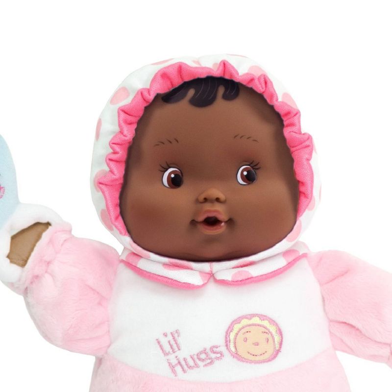 JC Toys Lil&#39; Hugs Your First Baby Doll - Brown Eyes, 3 of 7