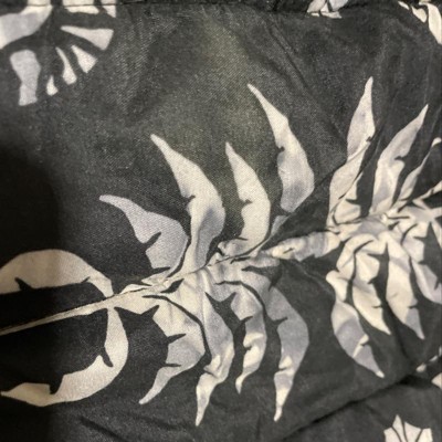 Palm Frond Printed Quilt Black/off-white - Opalhouse™ Designed With ...