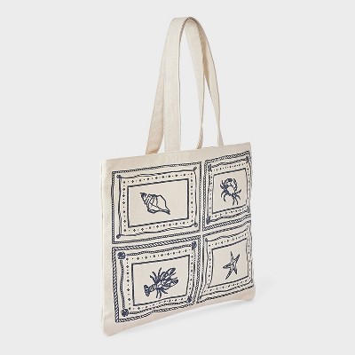 Сумки Universal Thread Canvas Sea Life Magazine Tote Handbag - Universal Thread™ Multi — фото 3