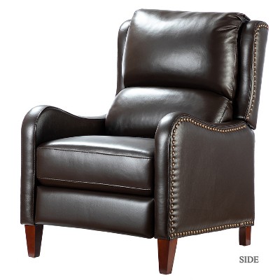 Jade Genuine Leather Cigar Chair Recliner | Karat Home : Target