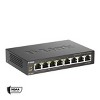 D-Link 8-Port Gigabit PoE+ Unmanaged Switch, 4x PoE+ Ports (60W Total PoE Budget) (DGS-1008P/RE) Manufacturer Refurbished - 3 of 4