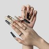 Vynxaria Black Luxurious Wearable Nails for Special Occasions Size L - 2 of 4