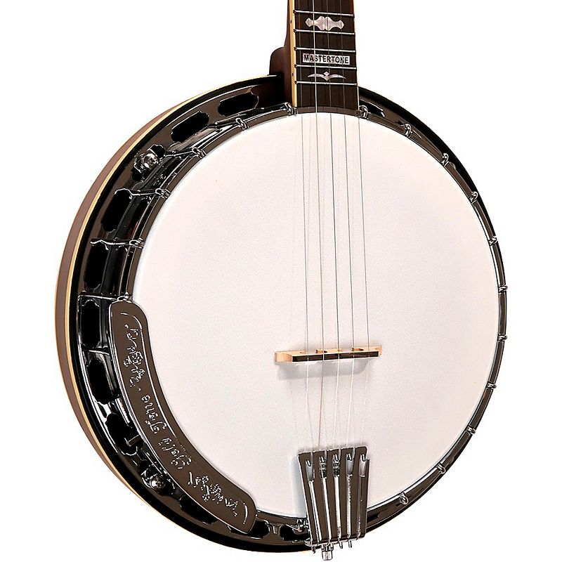 Gold Tone Professional Bluegrass Banjo Wide Fingerboard Vintage Walnut, 3 of 7