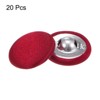 Unique Bargains Cloth Covered Aluminum Sewing Buttons 20 Pcs - 3 of 4