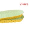 INSPIRE CHIC Gender Neutral Cuttable Honey-comb Breathable Sports Shoe Insoles 2 Pairs - 3 of 4