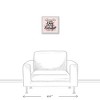 Creative Products My Dog is My Valentine 13.63 x 13.63 White Framed Canvas - 3 of 4