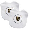 BabyFanatic Officially Licensed Unisex Baby Bibs 2 Pack - NHL Las Vegas Golden Knights - 2 of 3