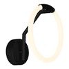 CWI Lighting Hoops 1 Light LED Wall Sconce With Black Finish - 4 of 4