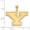 Black Bow Jewelry 14k Yellow Gold Youngstown State Penguins NCAA Large Pendant - 2 of 3