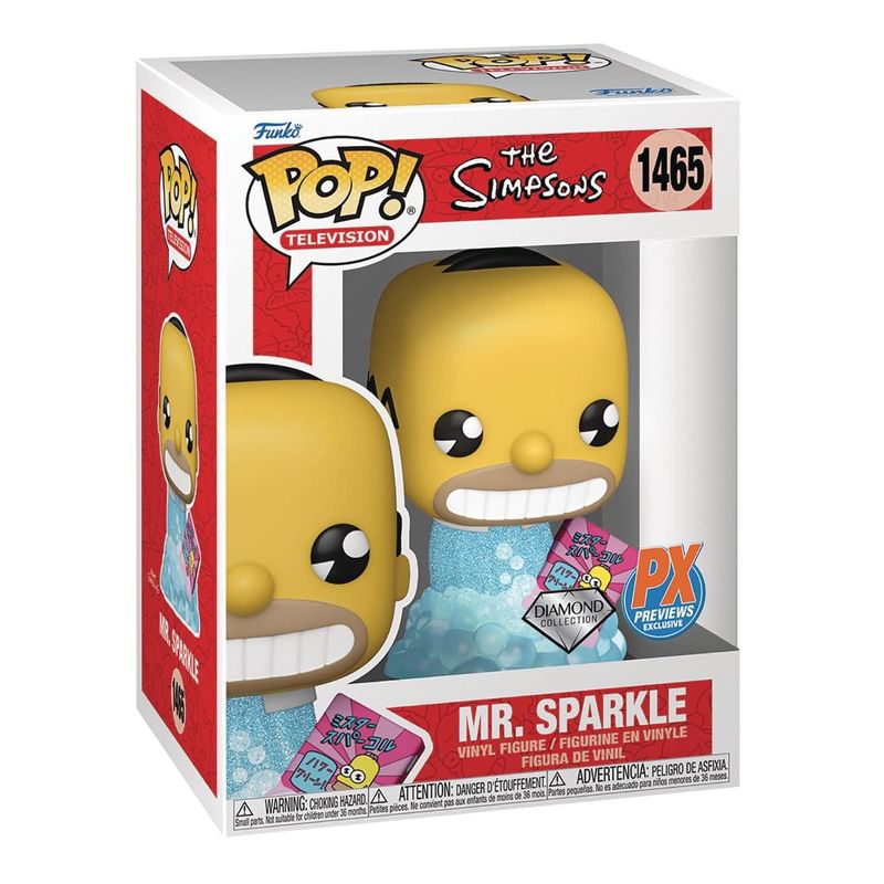 Funko The Simpsons Funko POP | Diamond Glitter Mr. Sparkle, 3 of 5