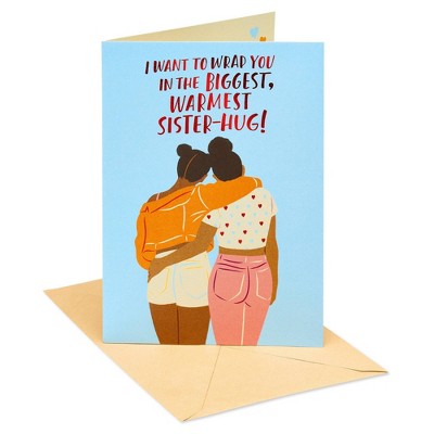 "Warmest Hug" Thinking of You Greeting Card
