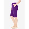Woman Within Plus Size 7-Day Knit Bermuda Shorts - 4 of 4