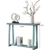 Kings Brand Emma Narrow Console Table with Shelf – Ideal for Entryway, Sofa, Hallway, Living Room, Office, Foyer, 44 Inch - 3 of 4