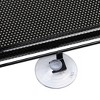 Unique Bargains Retractable Car Windshield Roller Blind PVC Automotive Sunshades 20" x 50" Black 1 Pc - 3 of 4