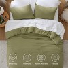 Bedsure | 3Pcs Beige Soft Warm Imitation Washed Cotton Bed Comforter Sets for All Seasons - 4 of 4