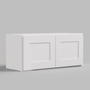 LOVMOR in Plywood Soft-Close Kitchen Wall Cabinet with 2 Doors for Kitchen, Bathroom, Living Room,Study - 1 of 3
