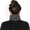 Anna-Kaci Women's Ribbed Knit Neck Warmer with Fleece Lining for Winter Warmth and Comfort - 4 of 4