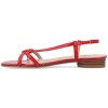 Journee Collection Womens Bridget Sling Back Low Block Heel Sandals - 2 of 4