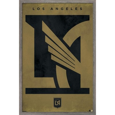 Trends International MLS Los Angeles FC - Logo 25 Framed Wall Poster Prints