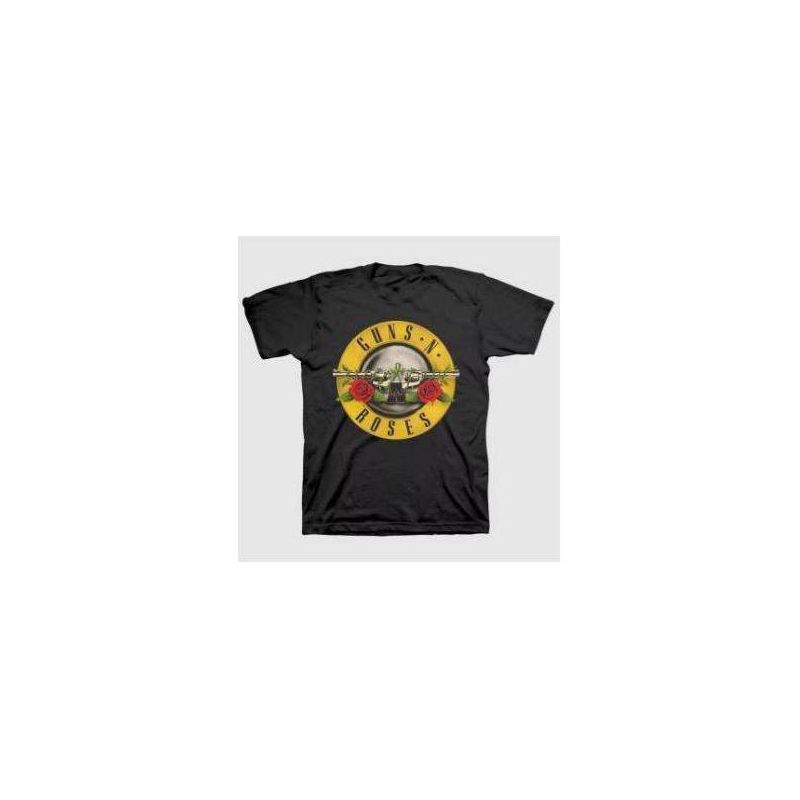Men's Guns N Roses Short Sleeve Graphic T-Shirt - Black, 4 of 11