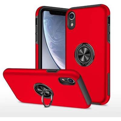 Entronix Case Compatible with iPhone XR - 360º Circular Ring Gripstand