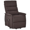 HOMCOM Electric Lift Recliner Massage Chair Vibration, Living Room Office Furniture - 4 of 4