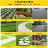 4x250ft Polypropylene Weed Barrier Landscape Fabric, 1.8 oz High Permeability Weed Control Fabric for Flower Bed, Driveway Fabric and Ground Cover - 4 of 4