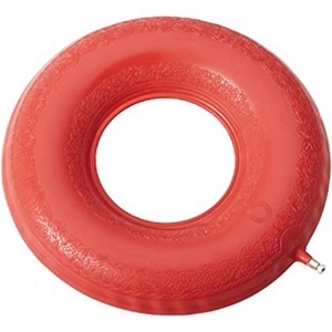DMI Inflatable Ring Donut Seat Cushion Pillow for Hemorrhoid, Pregnancy, and Tailbone Pain, Red, 18 in - 1 of 1