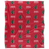 Minot State University Logo Pattern Silky 50x60 Blanket, 1 Sided - 2 of 4