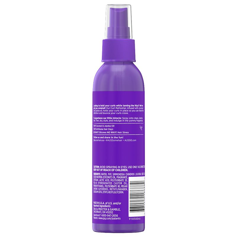 Aussie Miracle Curls Refresher Spray Gel - 5.7 fl oz, 3 of 12