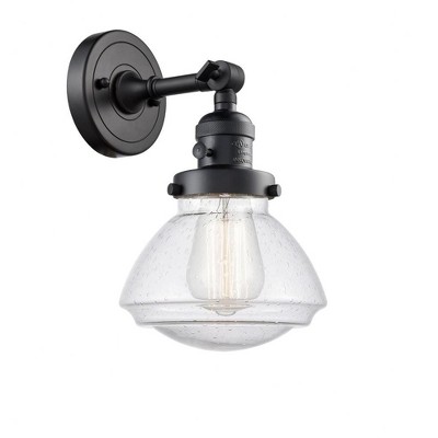Olean - 1 Light Wall Sconce In Industrial Style-7.75 Inches Tall and 6.75 Inches Wide