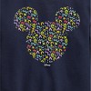 Boys' - Disney - Mickey Head With Pattern Graphic Long Sleeve Fleece Sweatshirt - 2 of 4