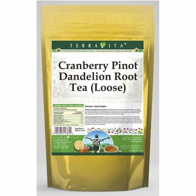 TerraVita Cranberry Pinot Dandelion Root Tea (Loose) (8 oz, ZIN: 568533, 3-Pack)