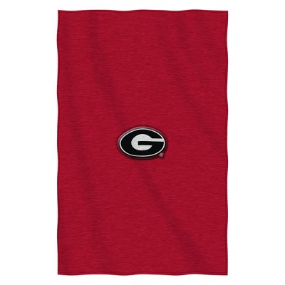 NCAA Georgia Bulldogs Dominate Sweatshirt Throw Blanket