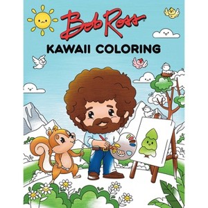Bob Ross Kawaii Coloring - by Editors of Thunder Bay Press (Paperback) - 1 of 1