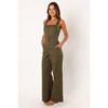Petal and Pup Gwen Jumpsuit - Olive M - 2 of 4