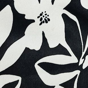 black floral