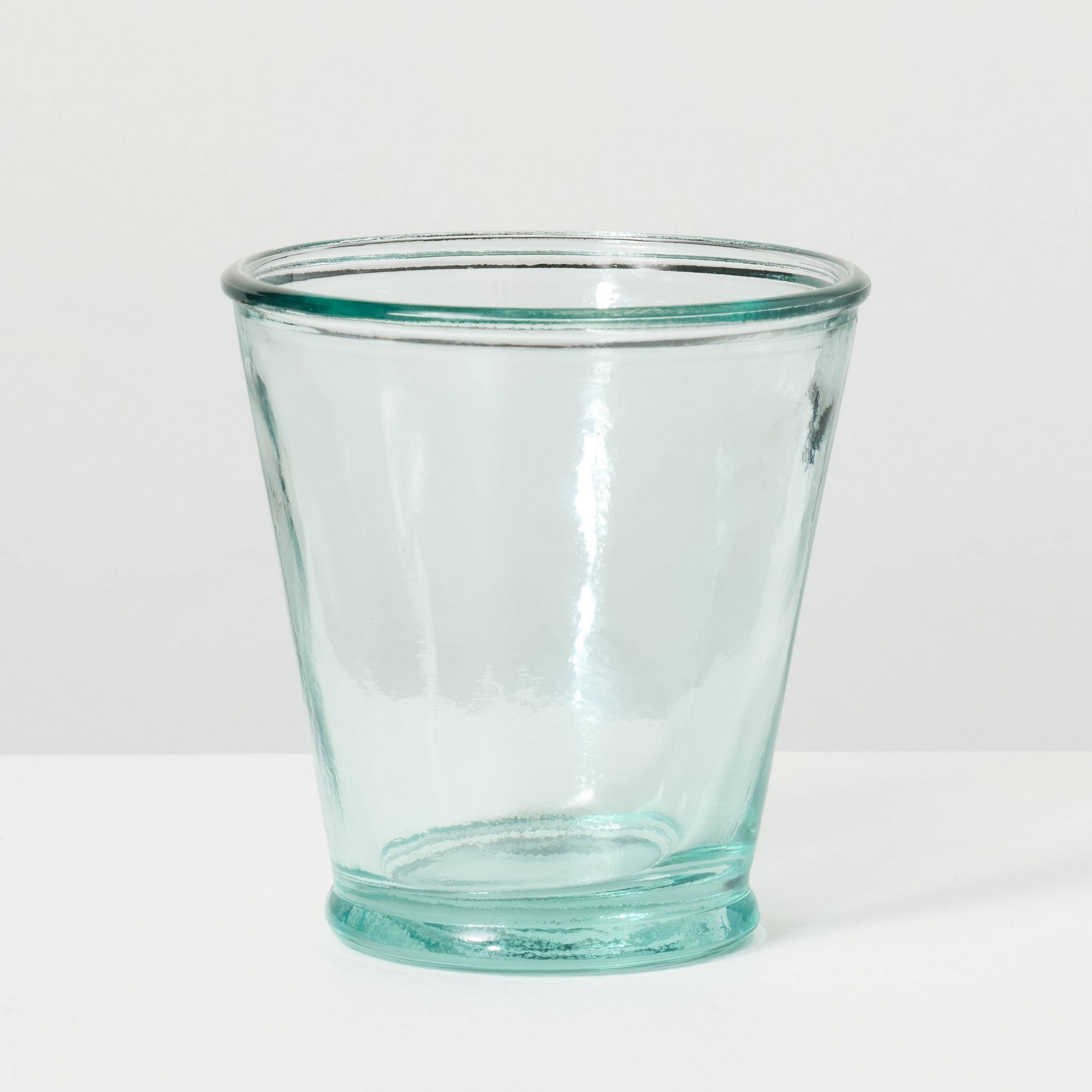 7.44oz Short Recycled Juice Glass Blue - Hearth & Hand™ with Magnolia