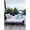 Seaside Smooth Red Indoor Outdoor Pillow 20x20 20x20 - 4 of 4