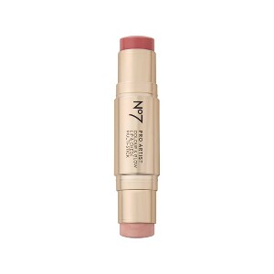 No7 Pro Artist Blush Highlighter Multistick Rose Pink + Pearl Glow - 0.35oz - 1 of 4