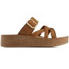 Andrea Women's Footbed Wedge Sandals with buckle 61751 - 2 of 4