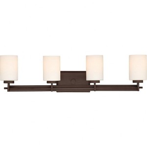 Quoizel Lighting Taylor 4 - Light Vanity in  Western Bronze - 1 of 2