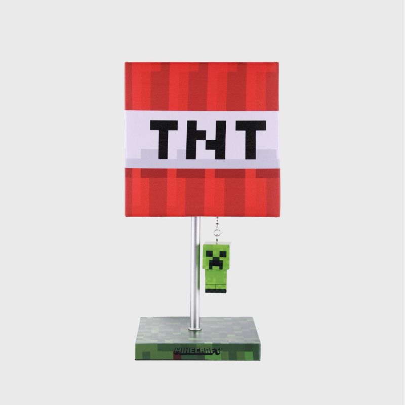 Minecraft TNT Table Lamp (Includes LED Light Bulb), 3 of 9