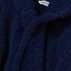 Lands' End Kids High Pile Plush Hooded Robe and Headband - 2 of 3