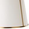 3-Light Modern Fabric Chandelier 16"x 19.7" Trapezoid Farmhouse Pendant Lights - 4 of 4